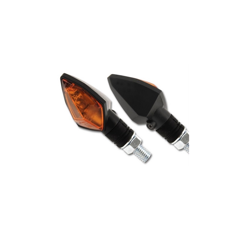 Intermitentes halógenos para moto Shin-Yo Rock naranja