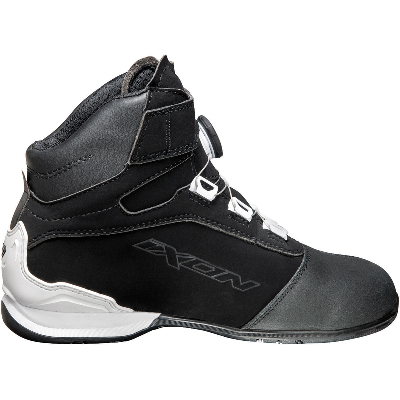 Dámské boty na motorku IXON Bull WP černo-bílo-zlaté výprodej