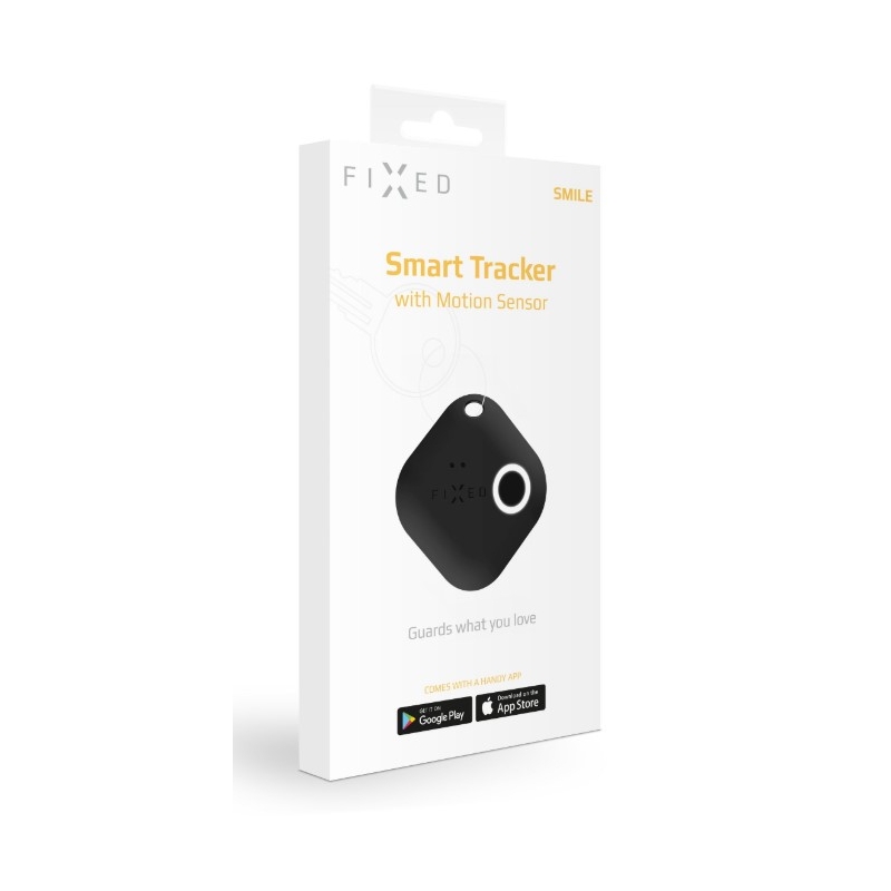 Bluetooth hlídač FIXED Smile s pohyblivým senzorem černý
