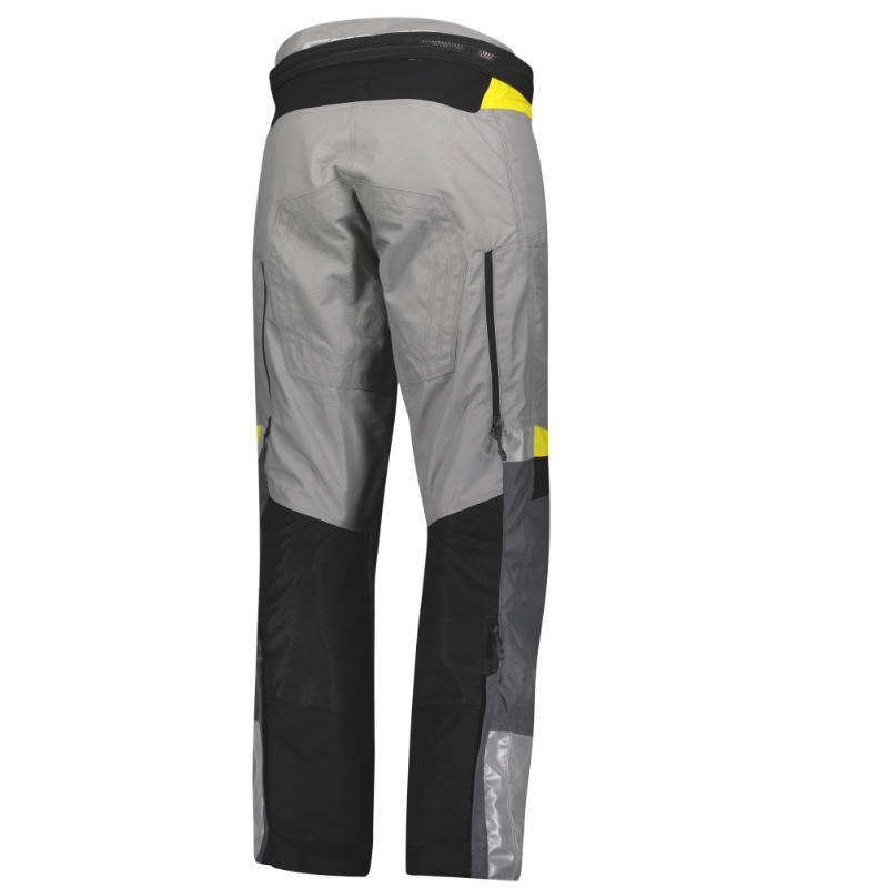 Pantalones de moto SCOTT Dualraid Dryo gris-amarillo liquidación