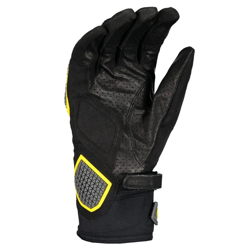 Guantes de moto SCOTT Dualraid negro-amarillo liquidación