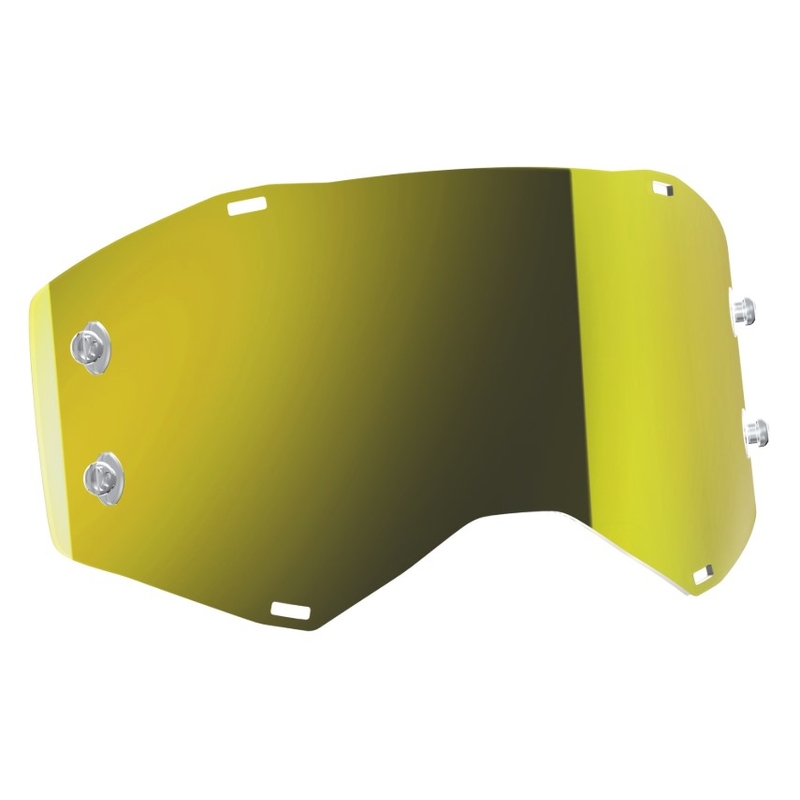 Cristal de espejo amarillo para gafas de motocross SCOTT Prospect/Fury liquidación