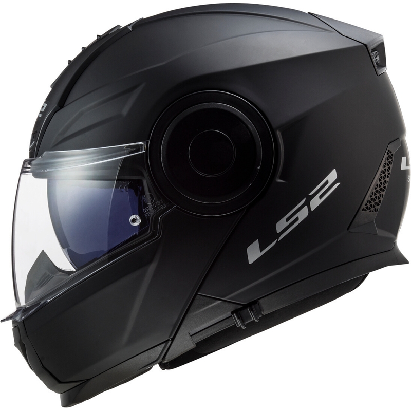 Casco de moto abatible LS2 FF902 Scope Solid Black Matte