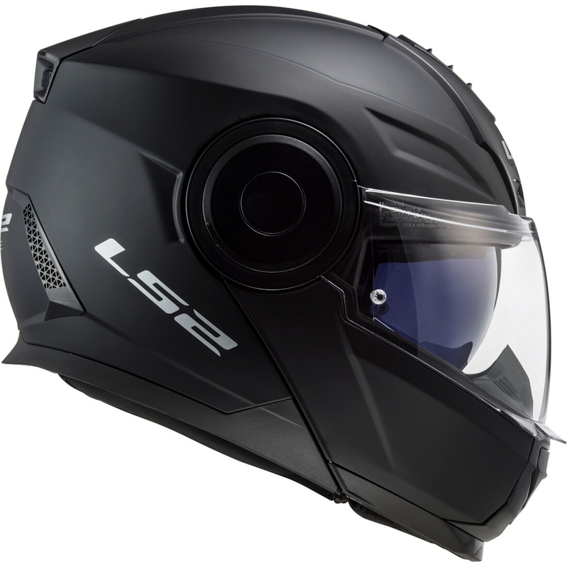 Casco de moto abatible LS2 FF902 Scope Solid Black Matte