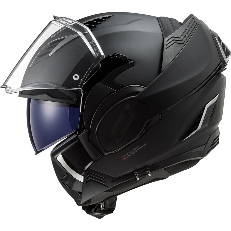 Casco de moto abatible LS2 FF900 Valiant II Noir negro mate