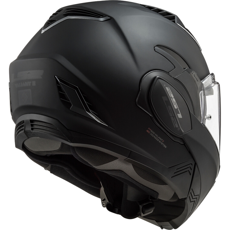 Casco de moto abatible LS2 FF900 Valiant II Noir negro mate