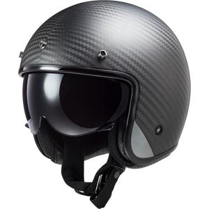 Casco de moto abierto LS2 OF601 Bob C Carbon