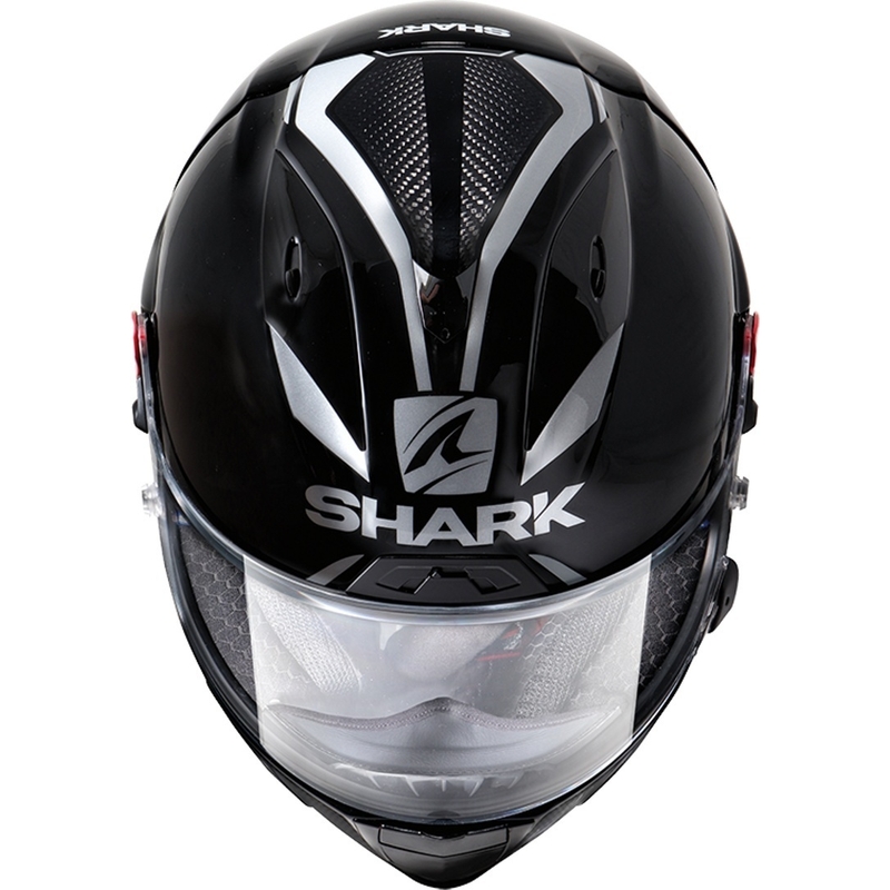Integrální přilba SHARK RACE-R PRO GP 30th Anniversary černo-bílá