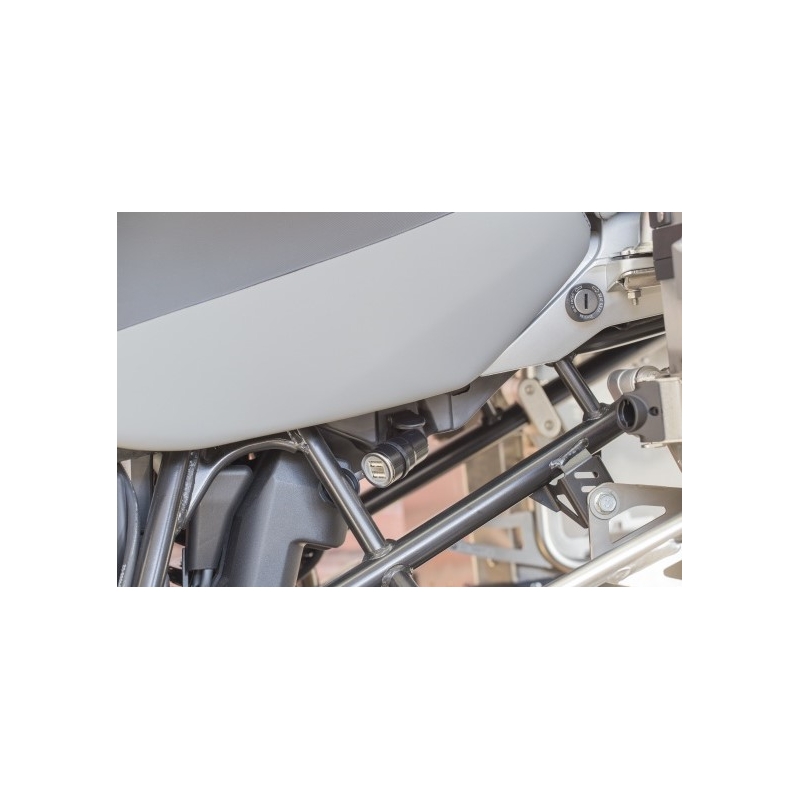 Adaptador DIN Interphone con 2 salidas USB para motocicletas, 2A
