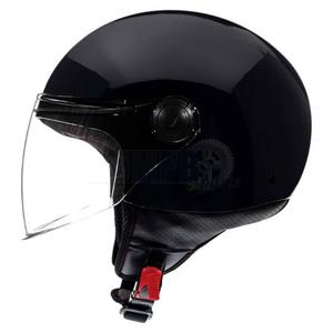 Casco de moto MT Street open negro liquidación
