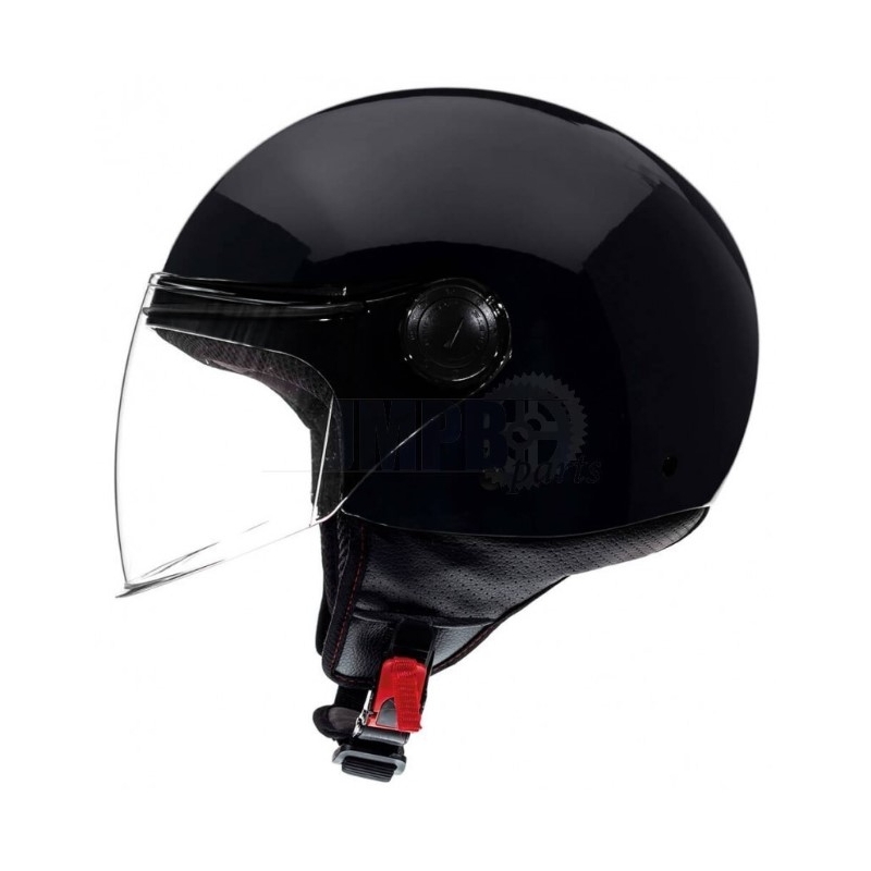 Casco de moto MT Street open negro liquidación