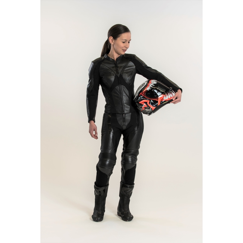 Pantalón de moto para mujer Rebelhorn Rebel Negro