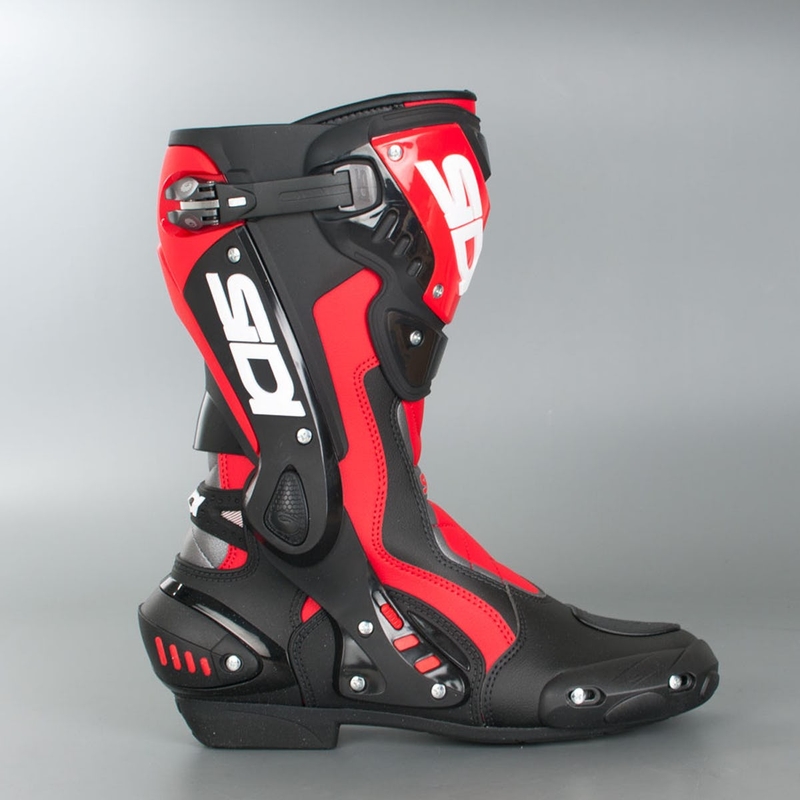 Botas de moto SIDI ST negro-rojo