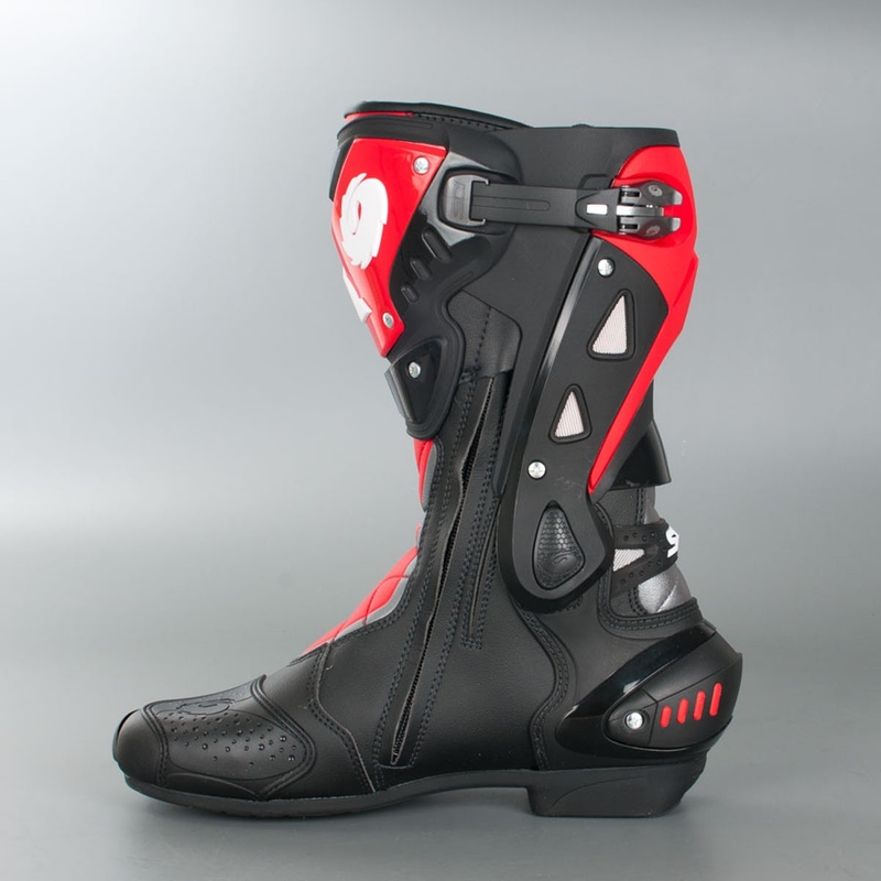 Botas de moto SIDI ST negro-rojo