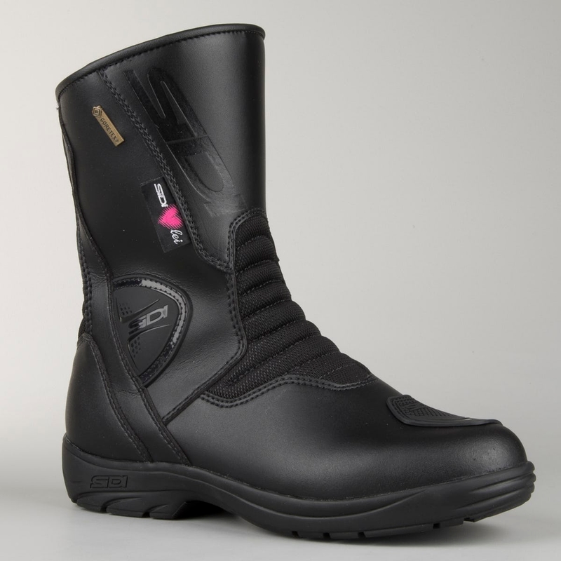 Botas de moto para mujer SIDI Gavia Gore Negro