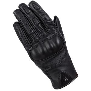 Guantes de moto para mujer Rebelhorn Thug II negros perforados