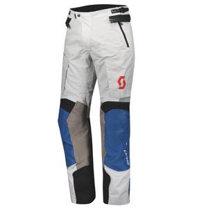 Pantalones de moto SCOTT Dualraid Dryo gris-azul liquidación