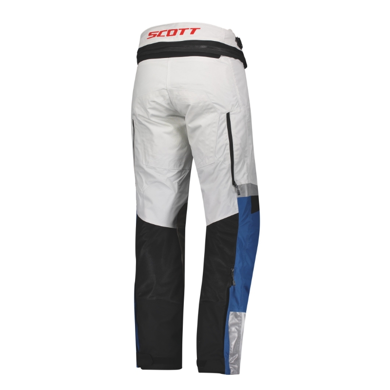 Pantalones de moto SCOTT Dualraid Dryo gris-azul liquidación