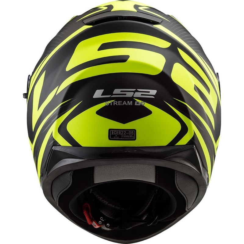 Casco integral de moto LS2 FF320 Stream Evo Jink negro-amarillo fluo