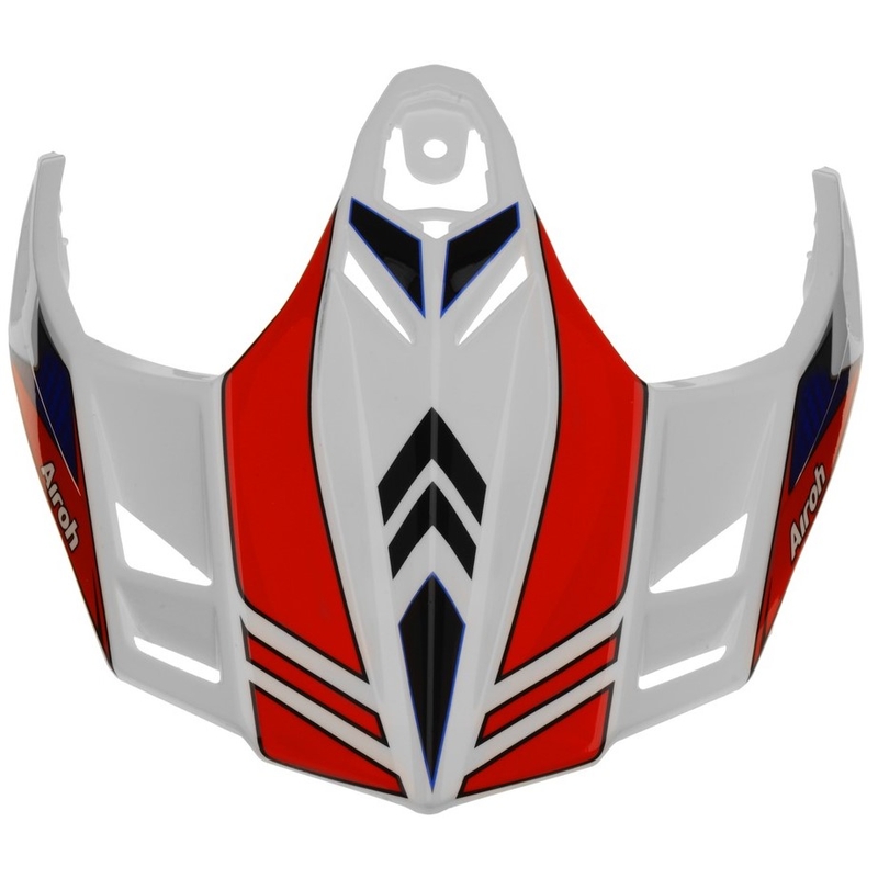 Visera de recambio para casco Airoh Commander rojo-azul