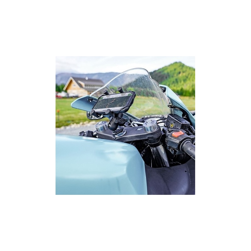 RAM Mounts X-Grip soporte de teléfono móvil con soporte de cuello para manillar de motocicleta