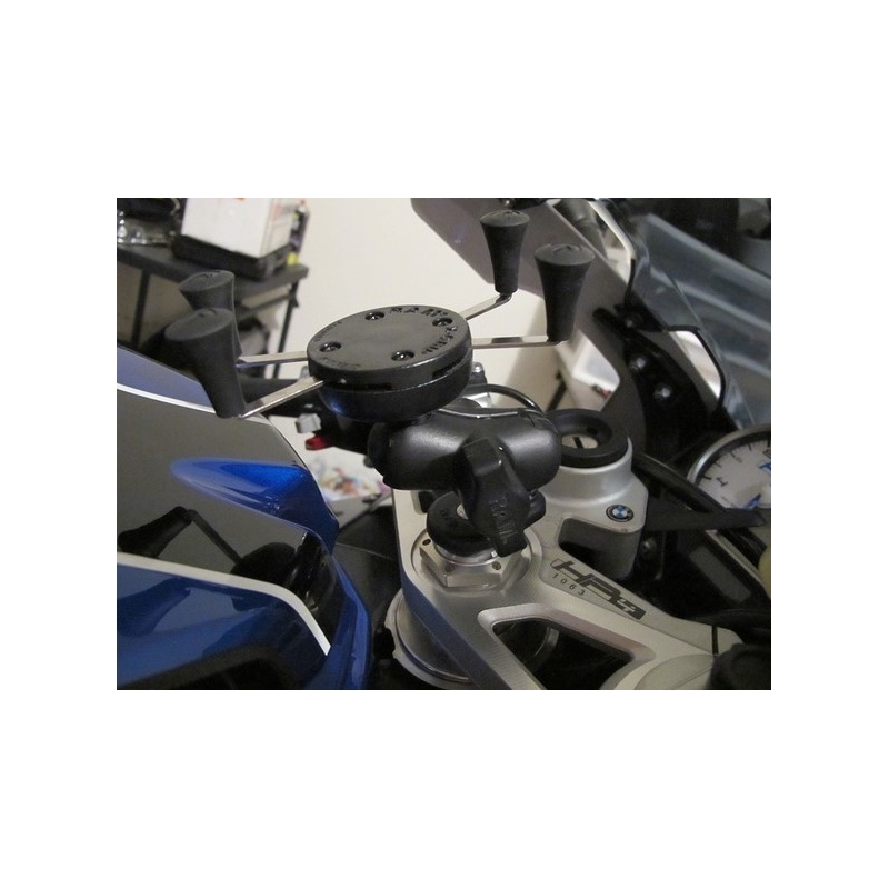 RAM Mounts X-Grip soporte de teléfono móvil con soporte de cuello para manillar de motocicleta