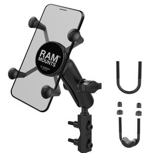 Soporte para teléfono móvil RAM Mounts X-Grip con fijación para maneta de freno/embrague/manillar