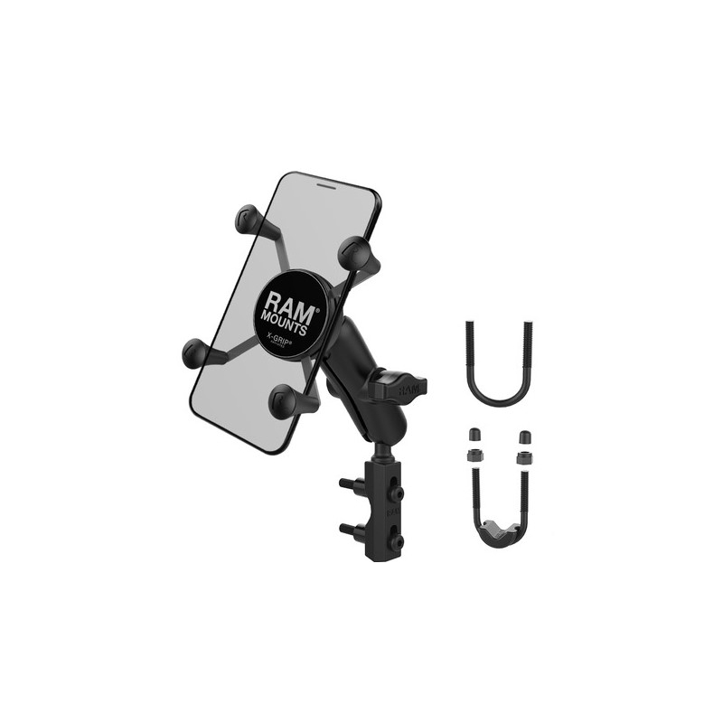 Soporte para teléfono móvil RAM Mounts X-Grip con fijación para maneta de freno/embrague/manillar