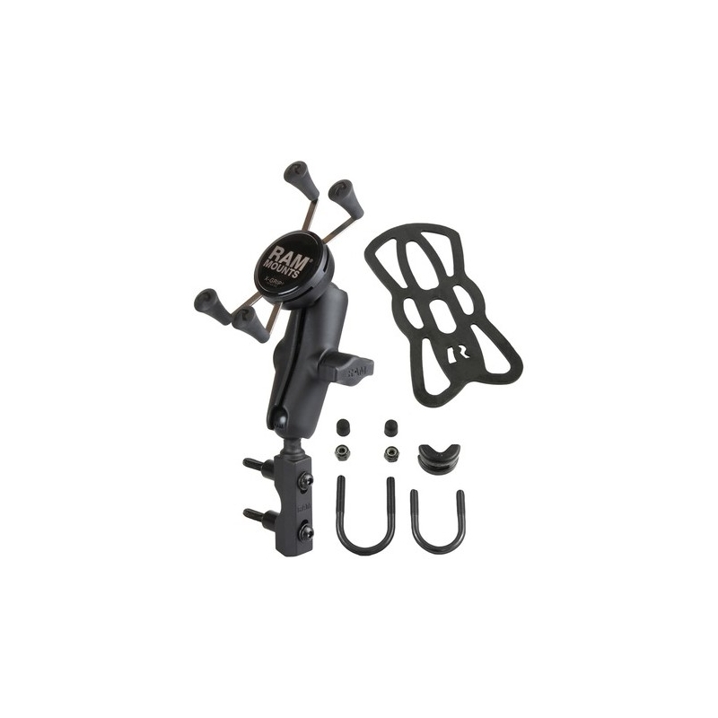 Soporte para teléfono móvil RAM Mounts X-Grip con fijación para maneta de freno/embrague/manillar