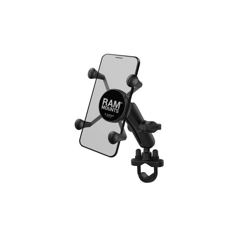 Soporte para teléfono móvil RAM Mounts X-Grip para manillares con un diámetro de 12,7-31,75 mm