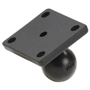 RAM Mounts Adaptador rectangular con pasador de 1
