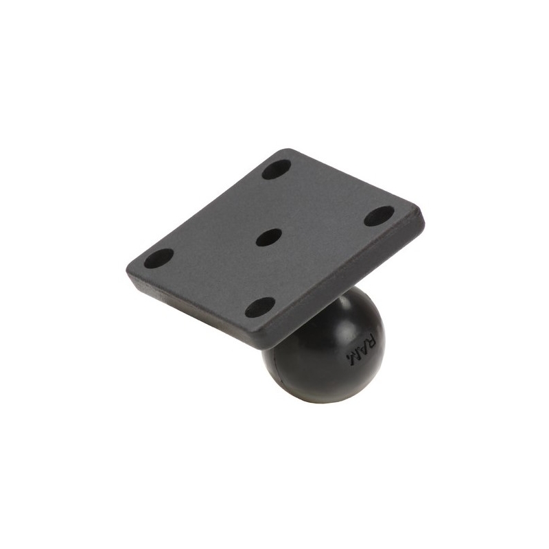 RAM Mounts Adaptador rectangular con pasador de 1