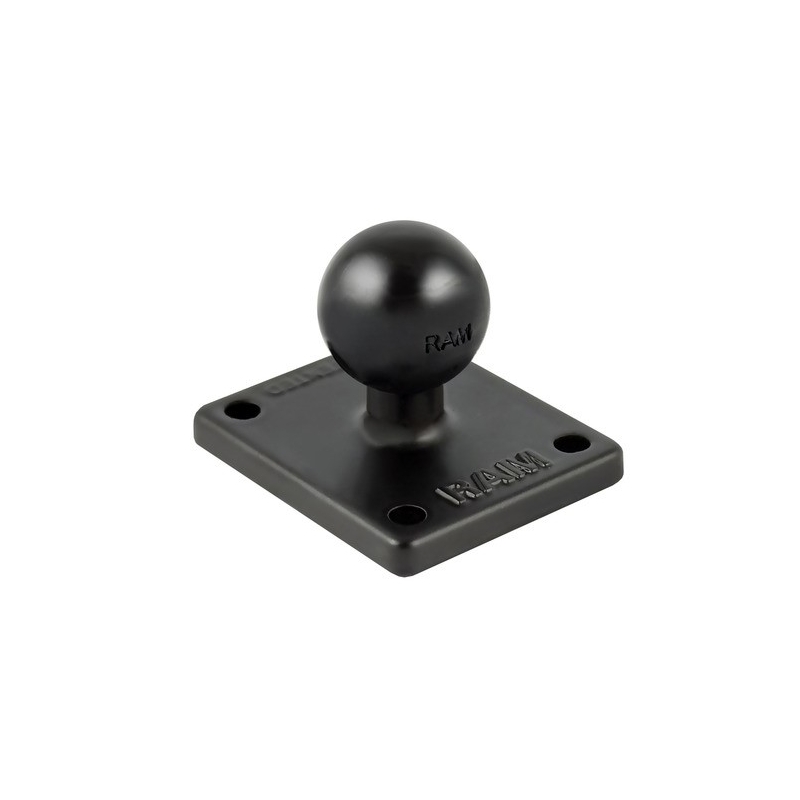 RAM Mounts Adaptador rectangular con pasador de 1