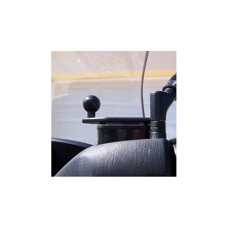 RAM Soportes para depósito de líquido de frenos de motocicleta con pasador lateral de 1