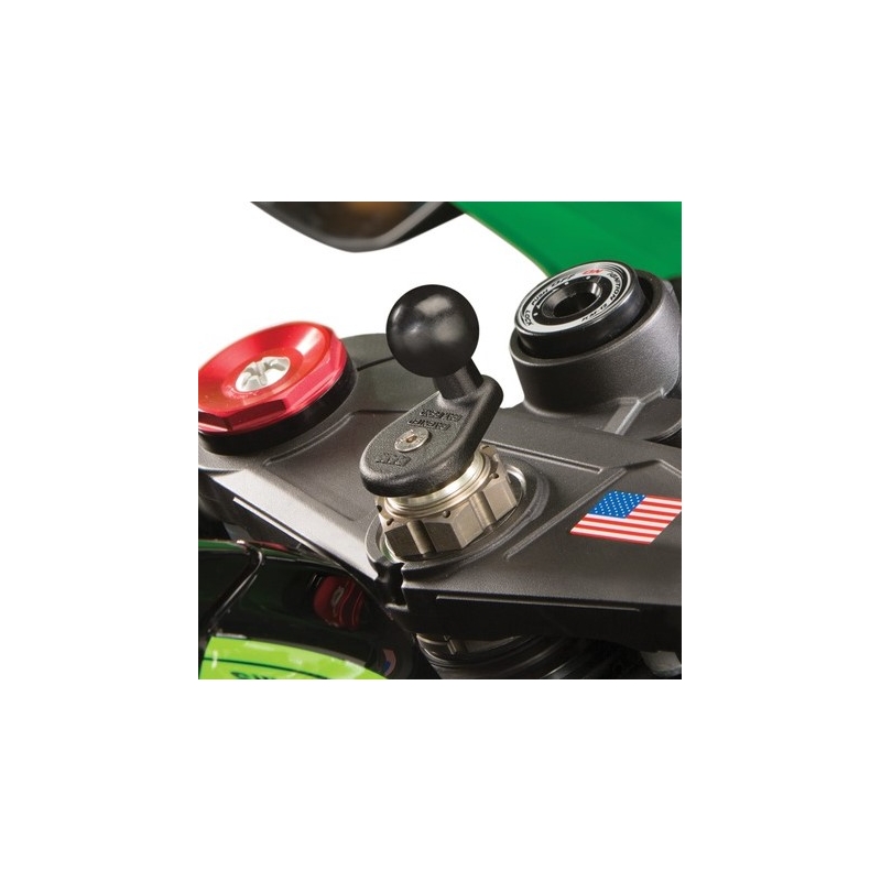 Soportes RAM para cuello de horquilla de motocicleta con pasador de 1