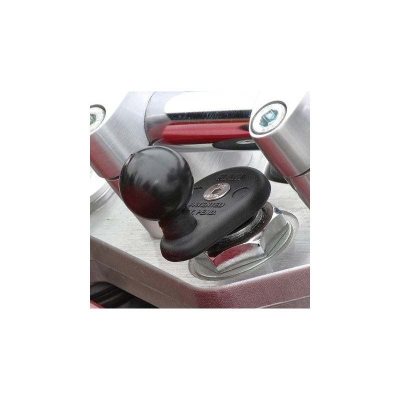 Soportes RAM para cuello de horquilla de motocicleta con pasador de 1