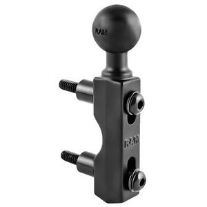 RAM Soportes con pasador de 1" para manguito de maneta de freno/embrague de motocicleta