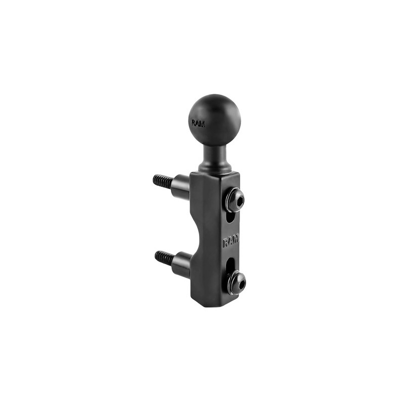 RAM Soportes con pasador de 1" para manguito de maneta de freno/embrague de motocicleta