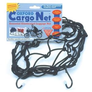 Red portaequipajes flexible para moto Oxford 30x30 cm