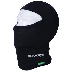 Pasamontañas Oxford con capucha negro