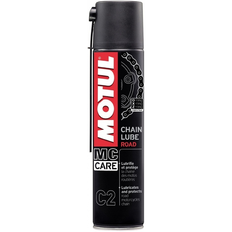Lubricante en spray para cadenas de carretera Motul C2 400 ml