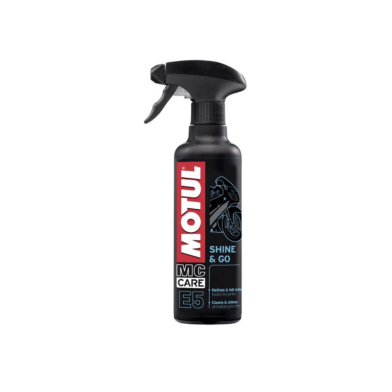Motul E5 Shine and Go Spray Tratamiento Plásticos