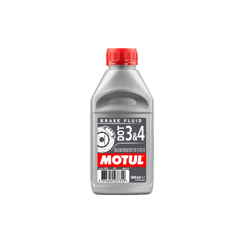 Líquido de frenos Motul Dot 3 y 4 0,5 l
