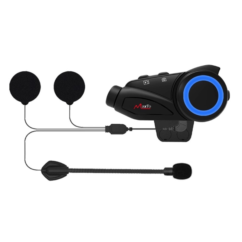 Intercomunicador Bluetooth MaxTo M3 con cámara SONY FULL HD