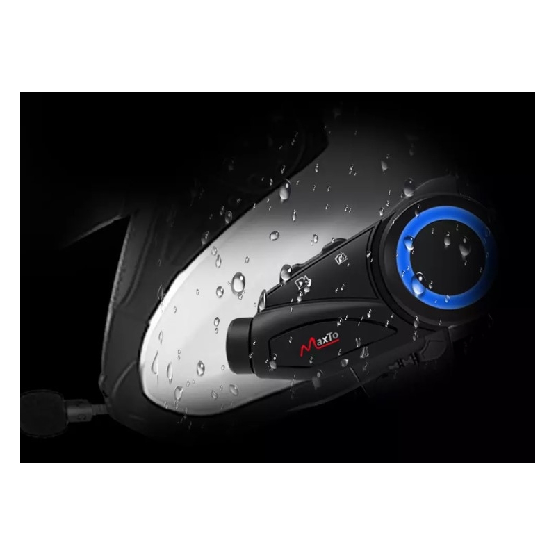 Intercomunicador Bluetooth MaxTo M3 con cámara SONY FULL HD