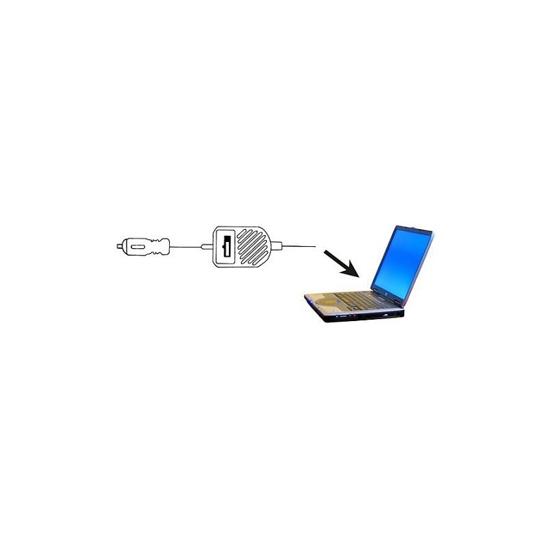 Cestovní zdroj NOTEBOOK 12V univerzální