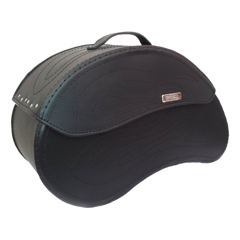 Alforjas de cuero para moto RSA-20A