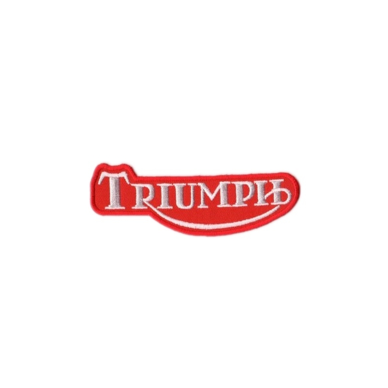 Nášivka a nažehlovačka Triumph červená