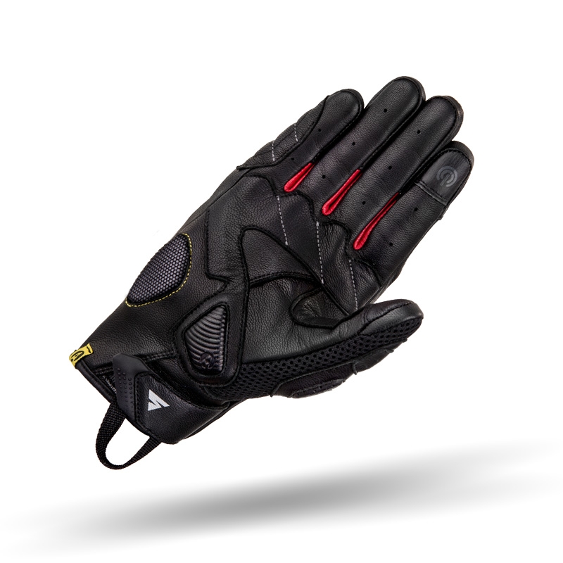 Guantes de moto Shima Rush negro-rojo