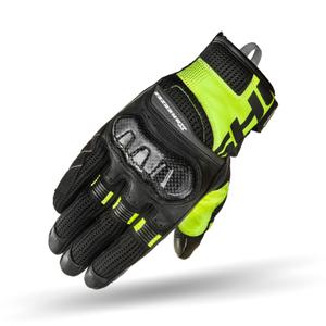 Guantes de moto Shima X-Breeze 2 negro-amarillo fluo